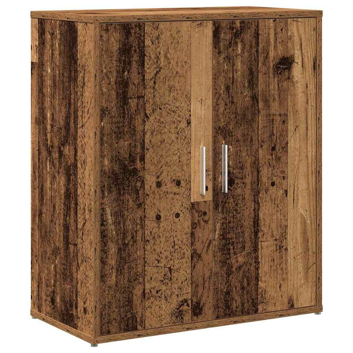 Highboard 2 pcs Gammelt træ 60 x 31 x 70 cm Konstrueret træ