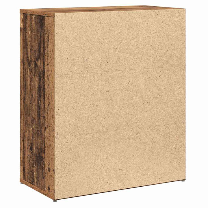 Highboard 2 pcs Gammelt træ 60 x 31 x 70 cm Konstrueret træ