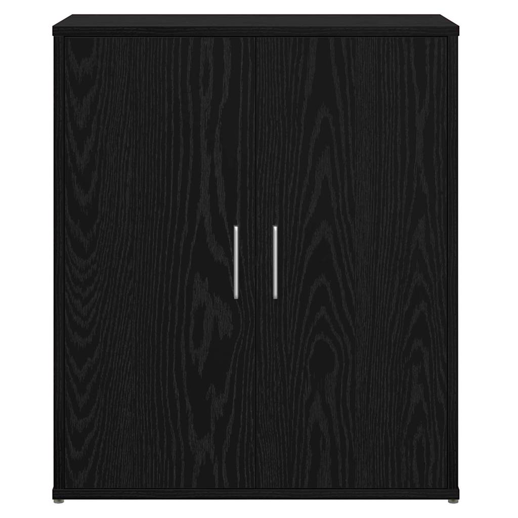 Highboard 2 pcs Sort eg 60 x 31 x 70 cm Konstrueret træ