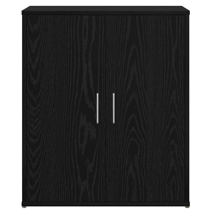 Highboard 2 pcs Sort eg 60 x 31 x 70 cm Konstrueret træ