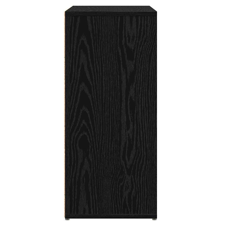 Highboard 2 pcs Sort eg 60 x 31 x 70 cm Konstrueret træ