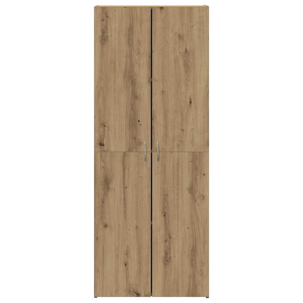Kontorskab med hylde artisan eg 60 x 32 x 153 Konstrueret træ