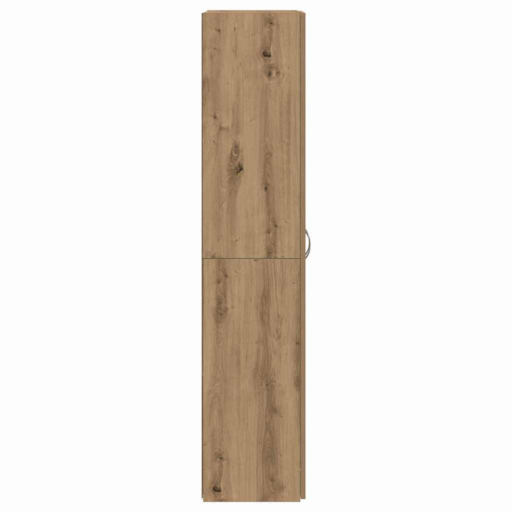 Kontorskab med hylde artisan eg 60 x 32 x 153 Konstrueret træ