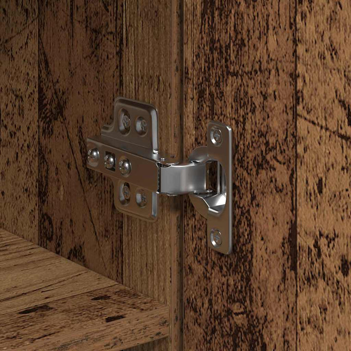 Højskab Gammelt træ 80 x 35 x 180 cm Konstrueret træ
