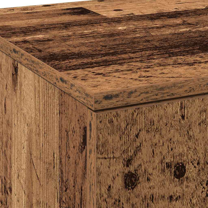 Højskab Gammelt træ 80 x 35 x 180 cm Konstrueret træ