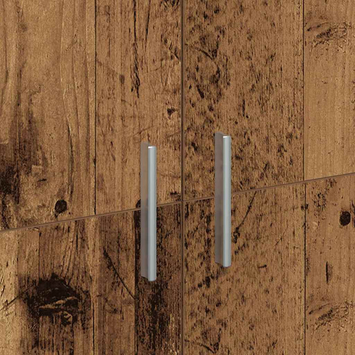 Højskab Gammelt træ 80 x 35 x 180 cm Konstrueret træ
