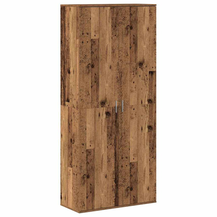 Højskab Gammelt træ 80 x 35 x 180 cm Konstrueret træ
