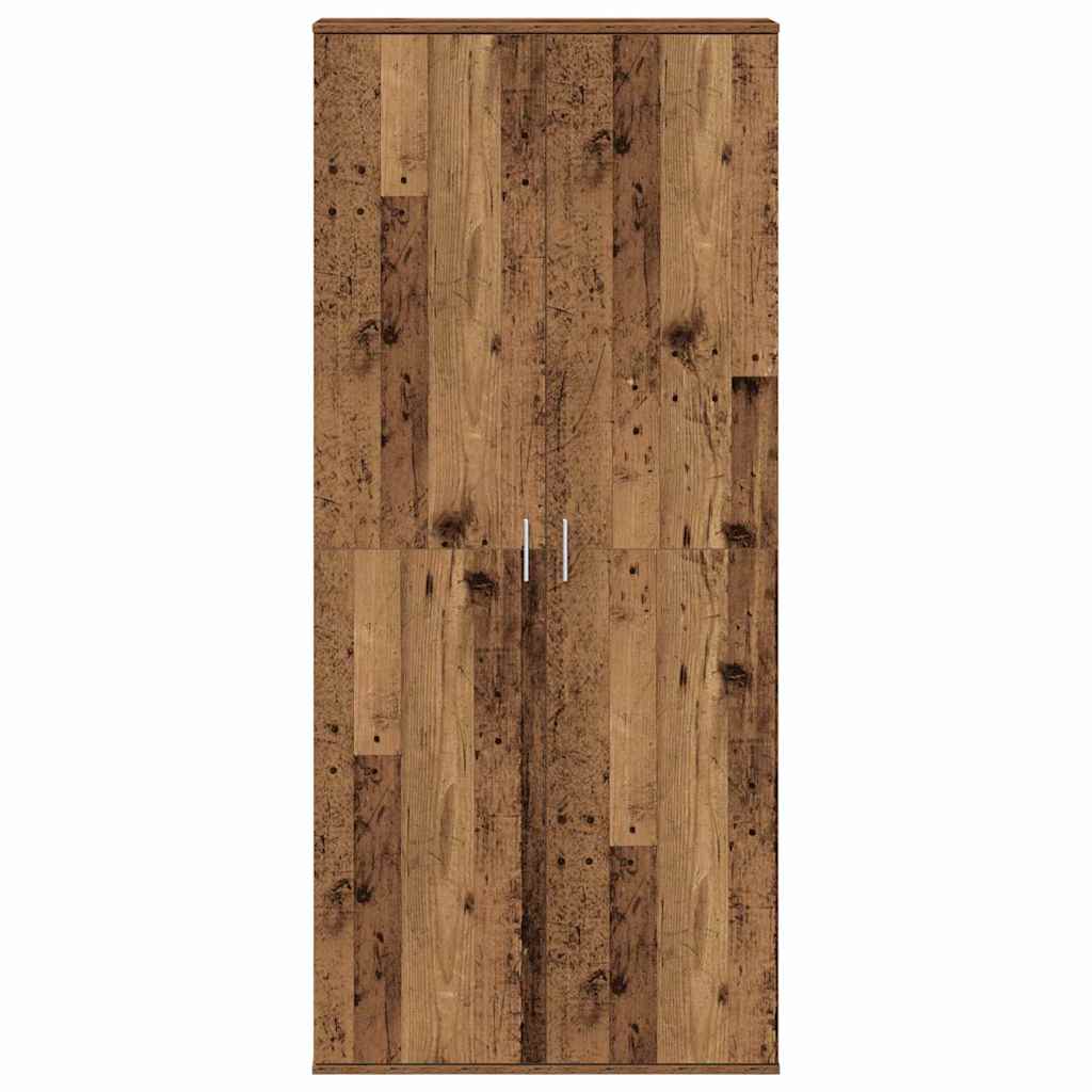 Højskab Gammelt træ 80 x 35 x 180 cm Konstrueret træ