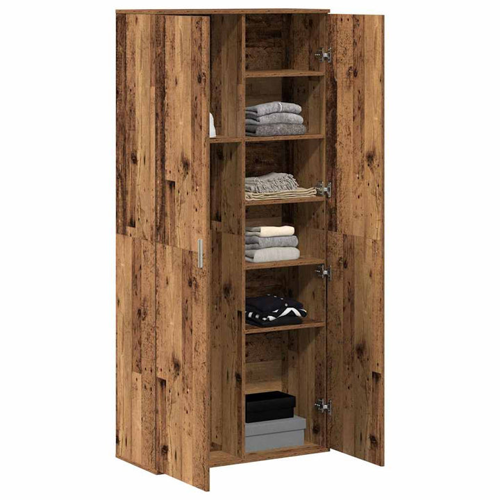 Højskab Gammelt træ 80 x 35 x 180 cm Konstrueret træ