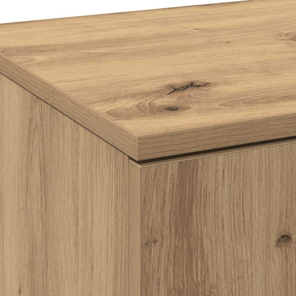 Højskab artisan eg 80 x 35 x 180 cm Konstrueret træ
