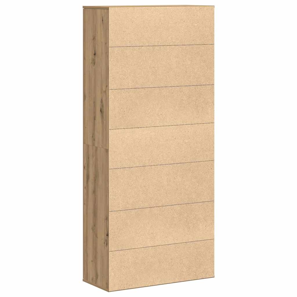 Højskab artisan eg 80 x 35 x 180 cm Konstrueret træ