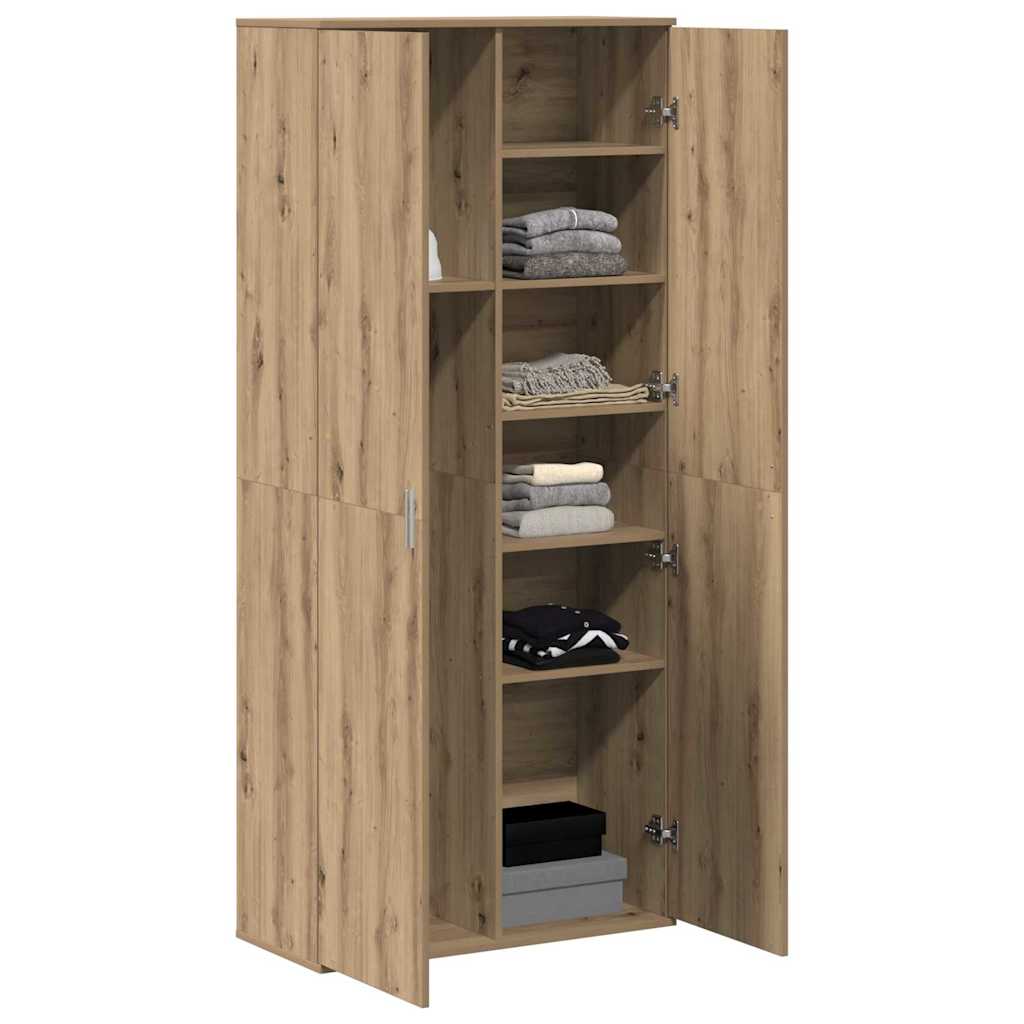 Højskab artisan eg 80 x 35 x 180 cm Konstrueret træ