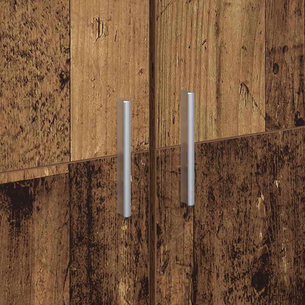 Highboard Gammelt træ 70 x 35 x 180 cm Konstrueret træ