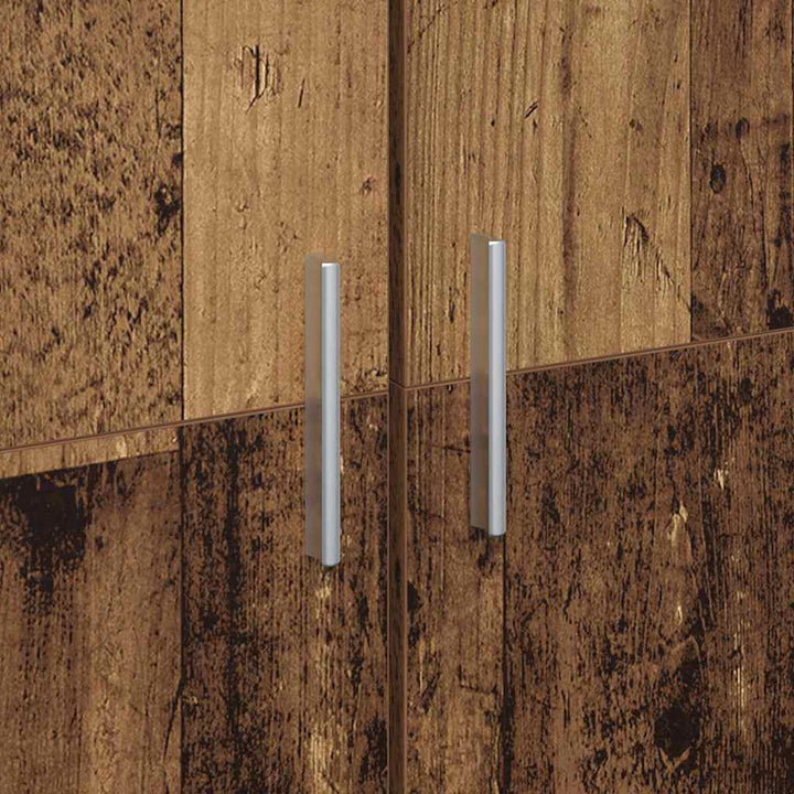 Highboard Gammelt træ 70 x 35 x 180 cm Konstrueret træ