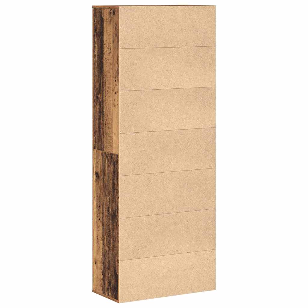 Highboard Gammelt træ 70 x 35 x 180 cm Konstrueret træ