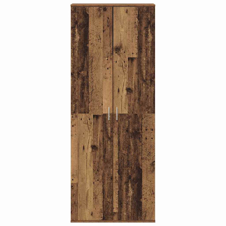 Highboard Gammelt træ 70 x 35 x 180 cm Konstrueret træ