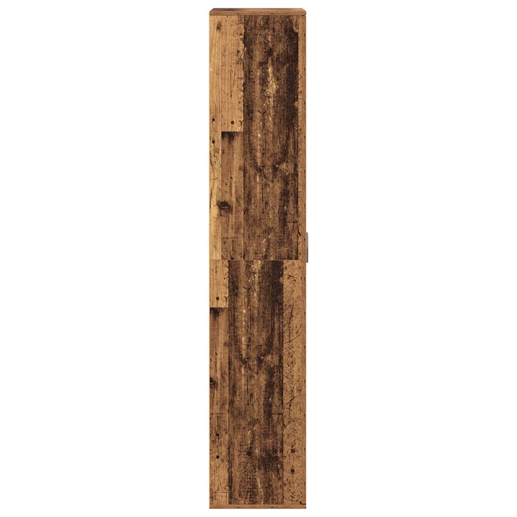 Highboard Gammelt træ 70 x 35 x 180 cm Konstrueret træ