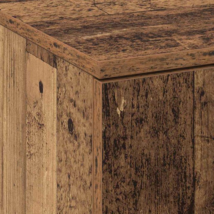 Highboard Gammelt træ 60 x 35 x 180 cm Konstrueret træ
