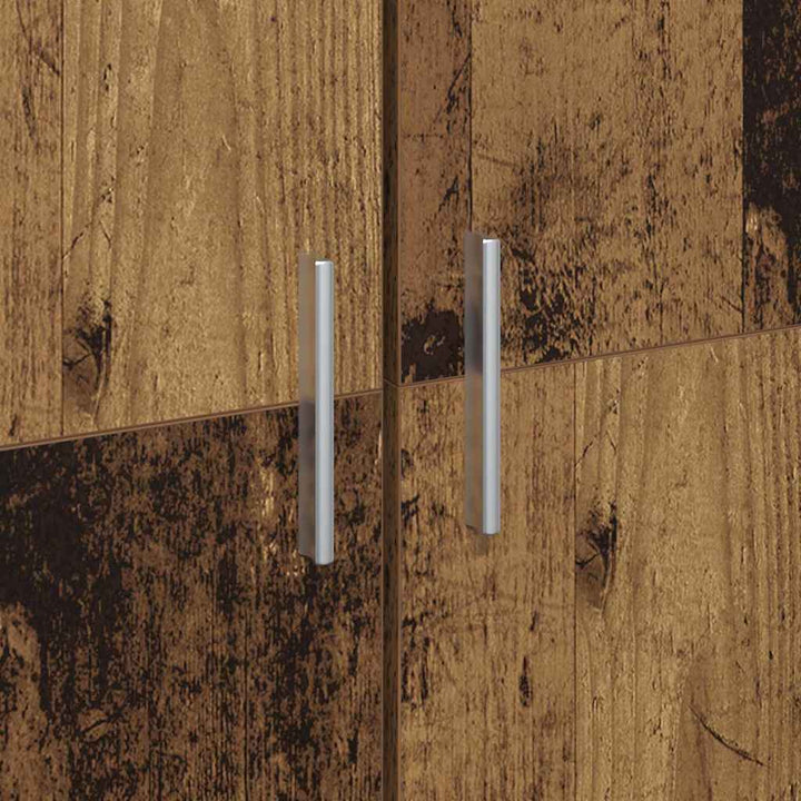 Highboard Gammelt træ 60 x 35 x 180 cm Konstrueret træ