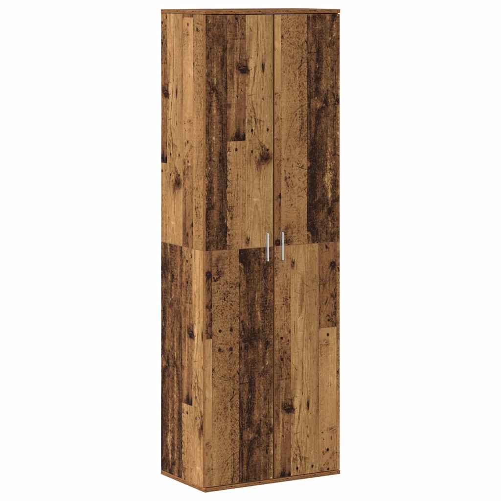Highboard Gammelt træ 60 x 35 x 180 cm Konstrueret træ