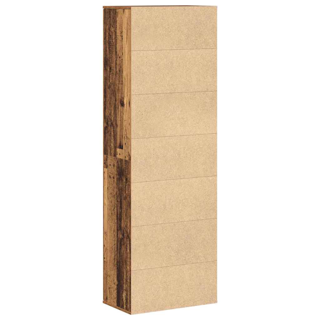 Highboard Gammelt træ 60 x 35 x 180 cm Konstrueret træ