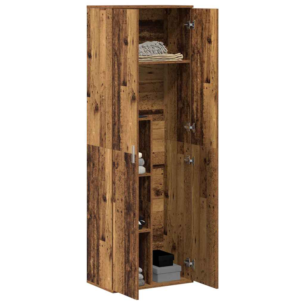 Highboard Gammelt træ 60 x 35 x 180 cm Konstrueret træ
