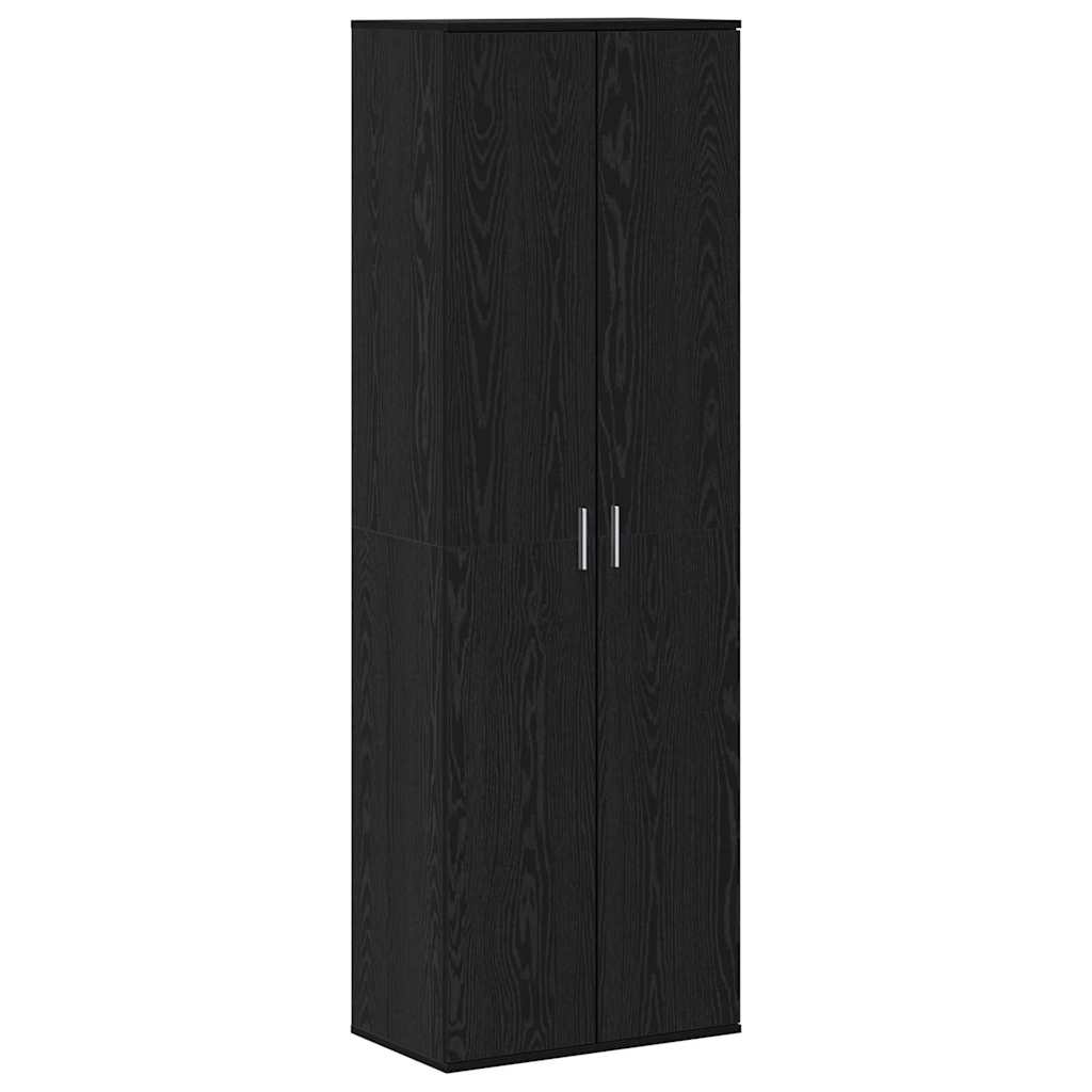 Highboard Sort eg 60 x 35 x 180 cm Konstrueret træ