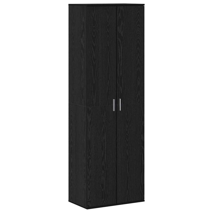 Highboard Sort eg 60 x 35 x 180 cm Konstrueret træ