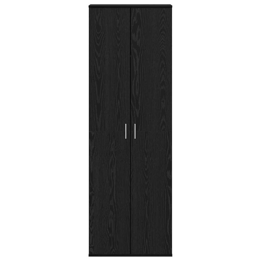 Highboard Sort eg 60 x 35 x 180 cm Konstrueret træ