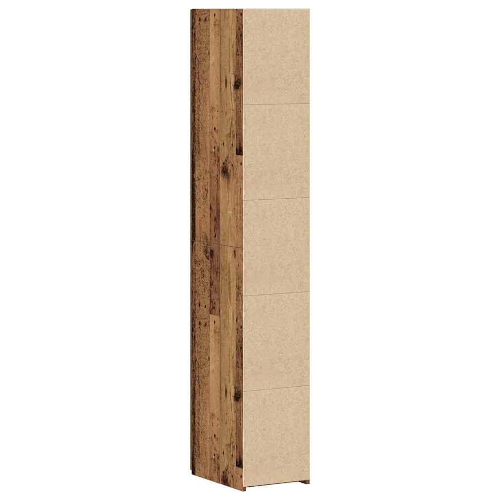 Highboard Gammelt træ 30 x 42.5 x 185 cm Konstrueret træ