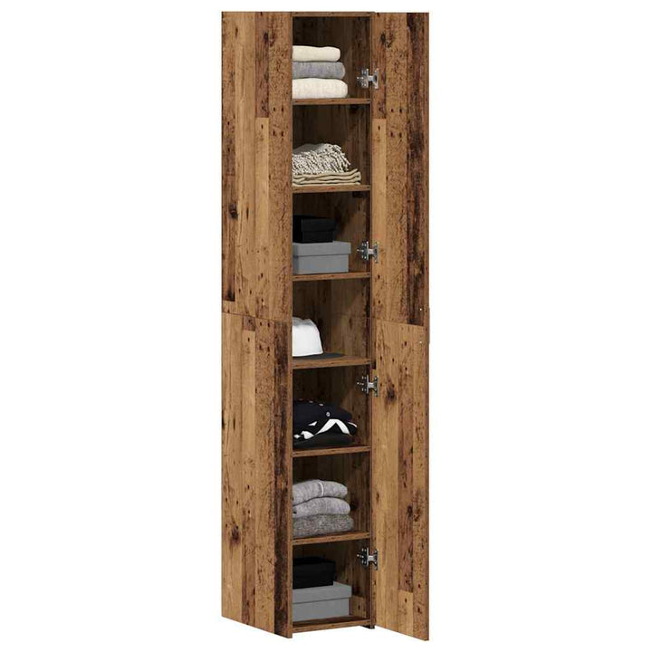 Highboard Gammelt træ 30 x 42.5 x 185 cm Konstrueret træ