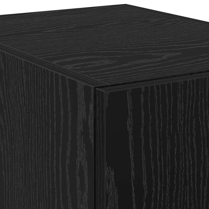 Highboard Sort eg 30 x 42.5 x 185 cm Konstrueret træ