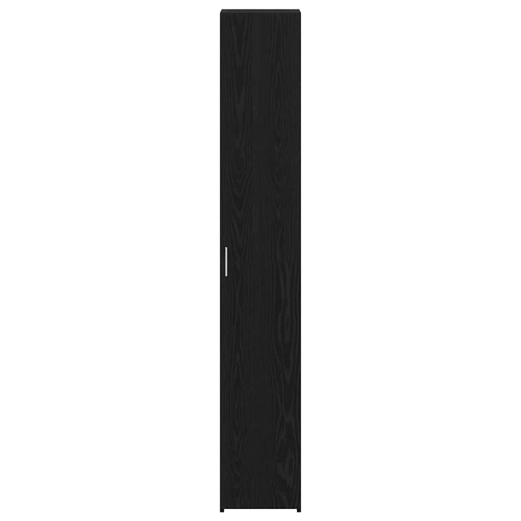 Highboard Sort eg 30 x 42.5 x 185 cm Konstrueret træ