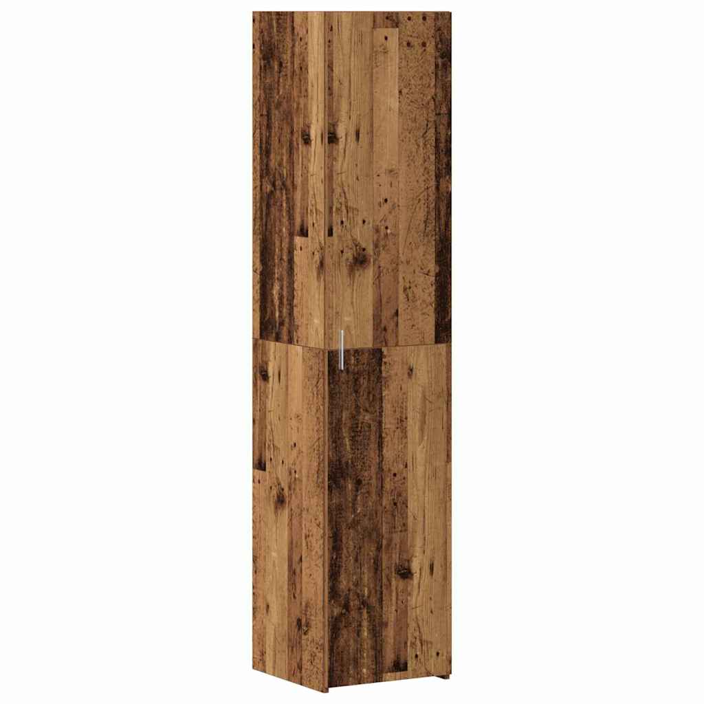 Highboard Gammelt træ 40 x 42,5 x 185 cm Konstrueret træ