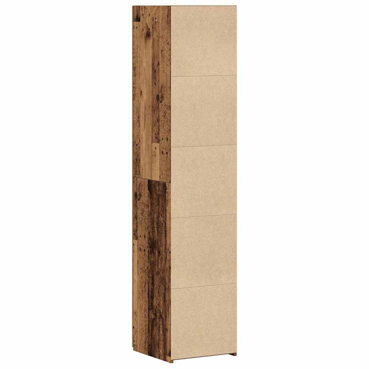 Highboard Gammelt træ 40 x 42,5 x 185 cm Konstrueret træ