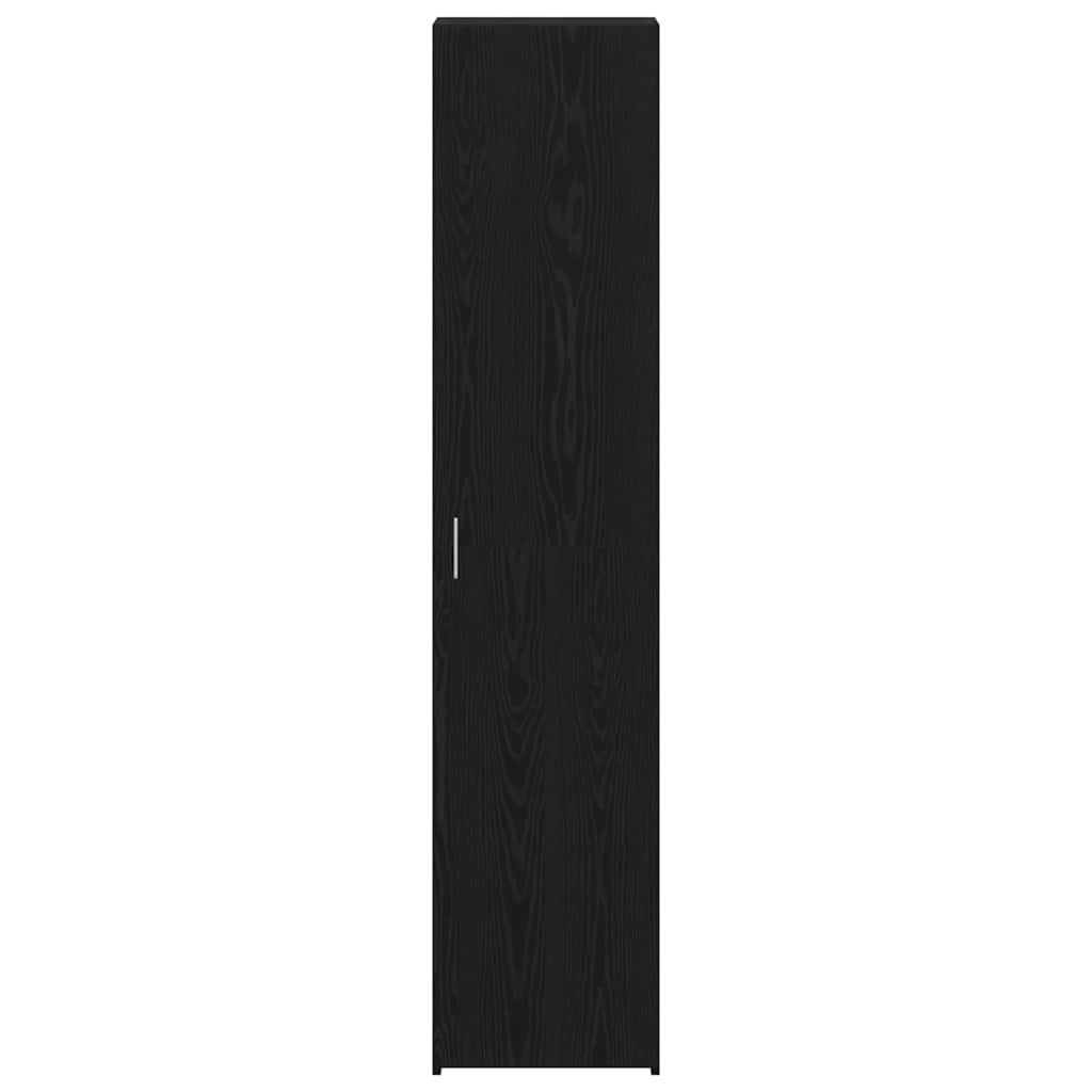 Highboard Sort eg 40 x 42,5 x 185 cm Konstrueret træ