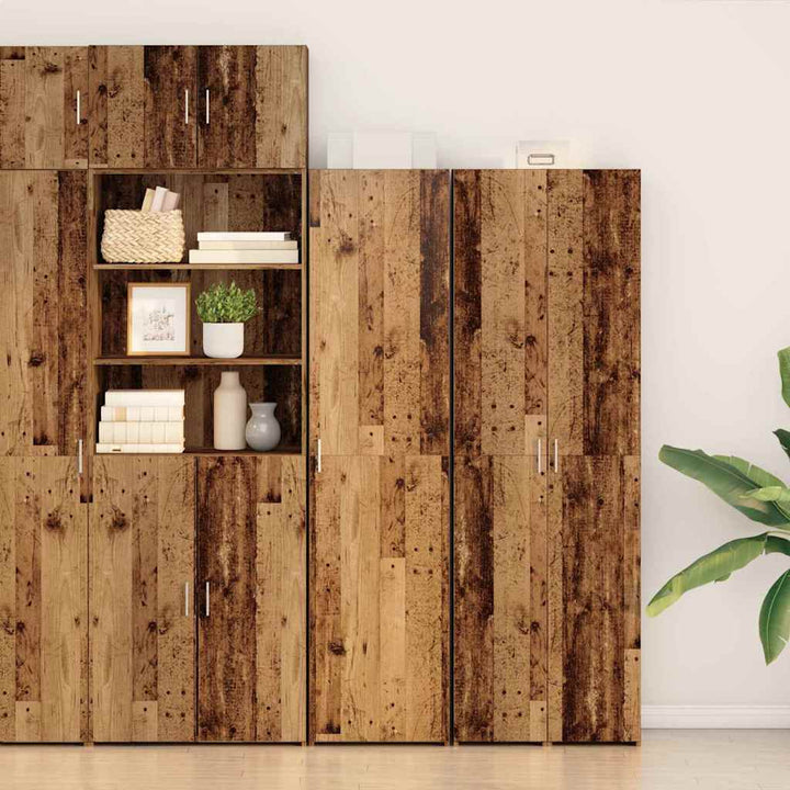 Highboard Gammelt træ 45 x 42.5 x 185 cm Konstrueret træ