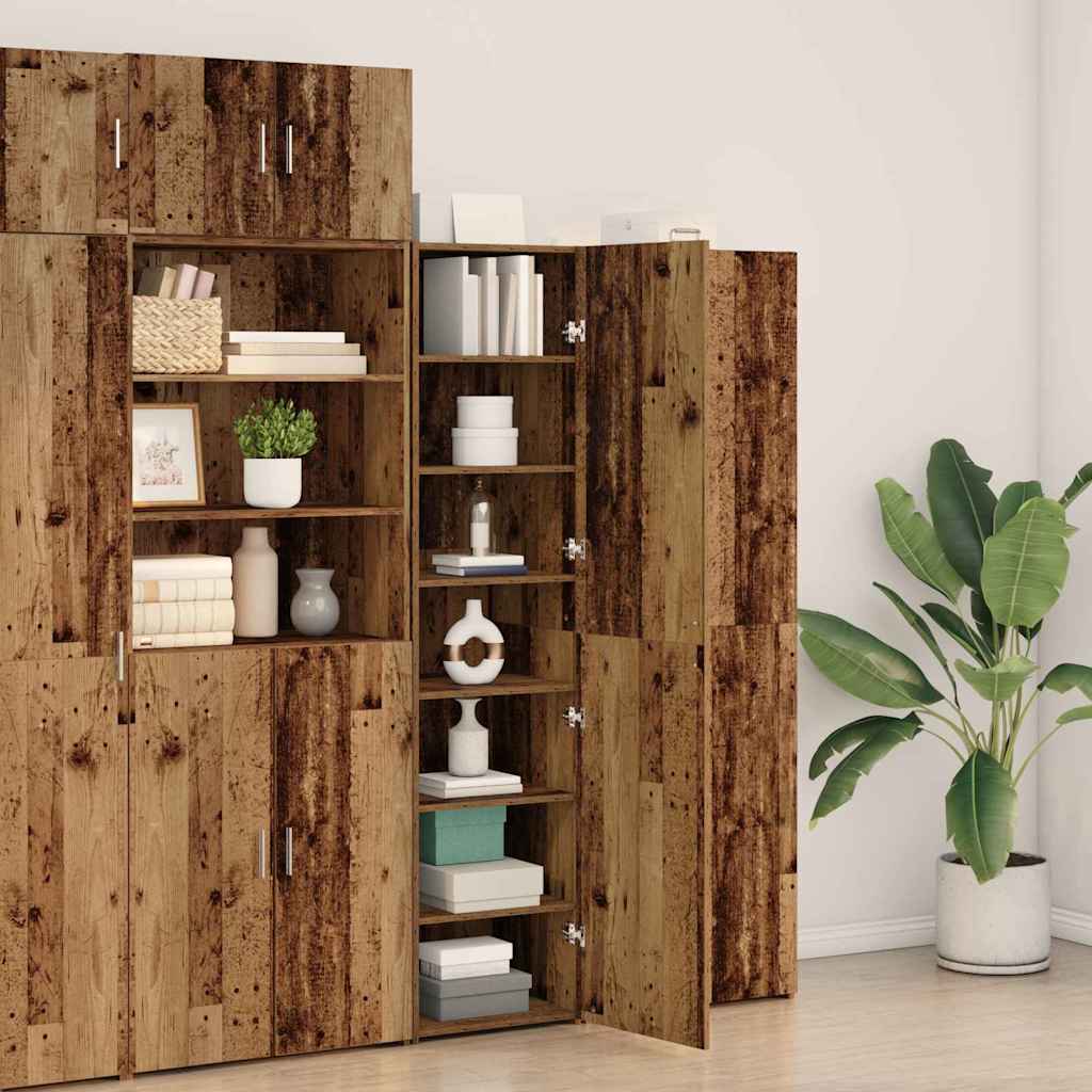 Highboard Gammelt træ 45 x 42.5 x 185 cm Konstrueret træ