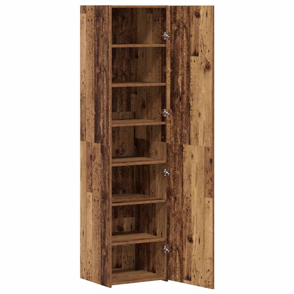 Highboard Gammelt træ 45 x 42.5 x 185 cm Konstrueret træ