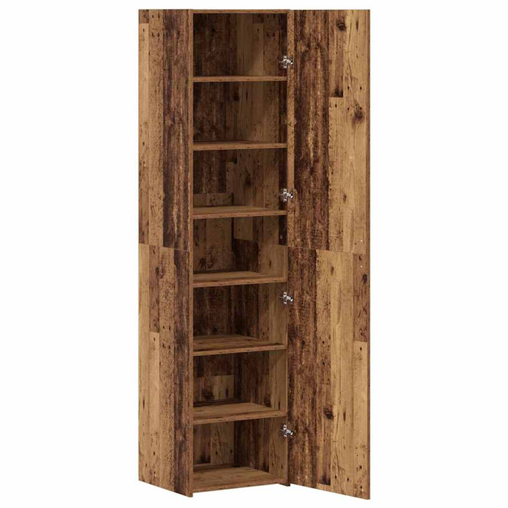Highboard Gammelt træ 45 x 42.5 x 185 cm Konstrueret træ
