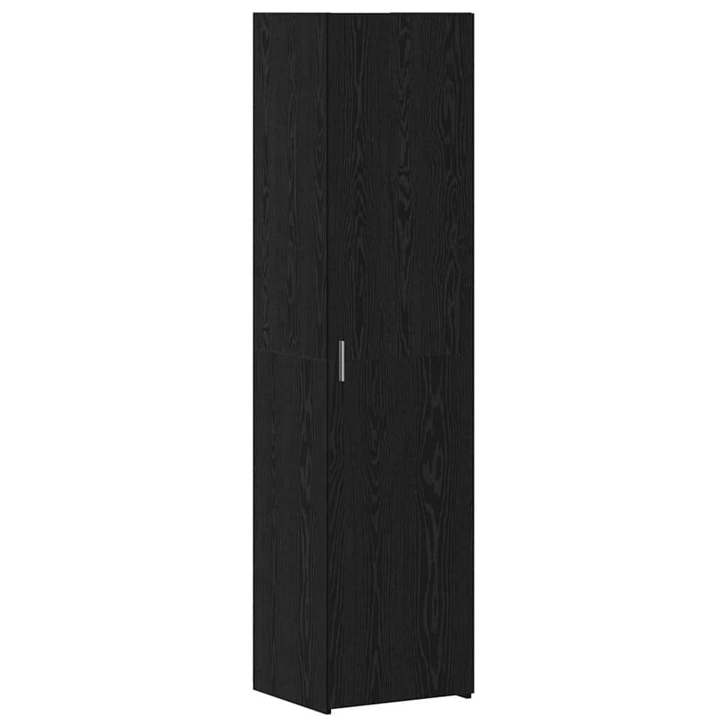 Highboard Sort eg 45 x 42.5 x 185 cm Konstrueret træ