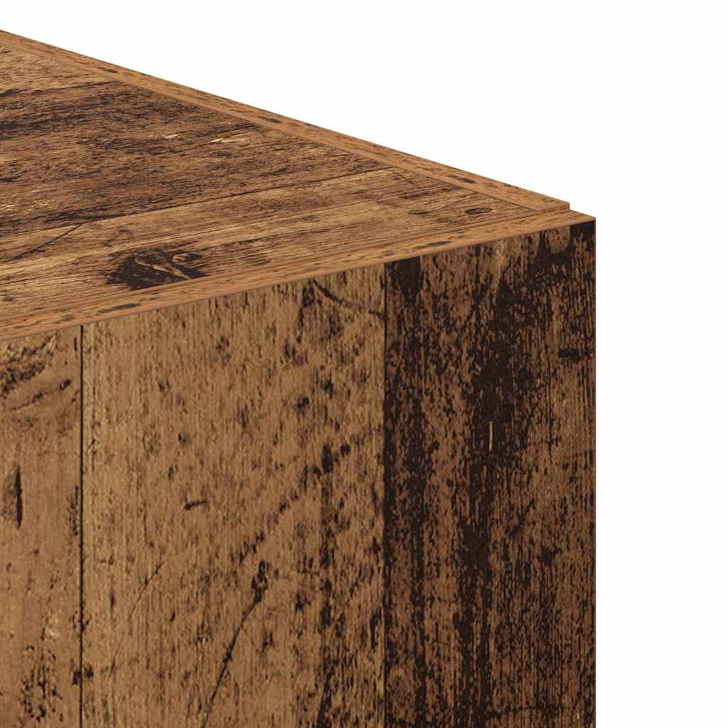 Highboard Gammelt træ 50 x 42,5 x 185 cm Konstrueret træ