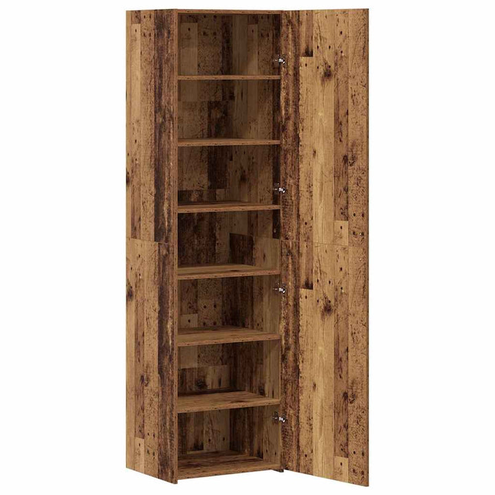 Highboard Gammelt træ 50 x 42,5 x 185 cm Konstrueret træ