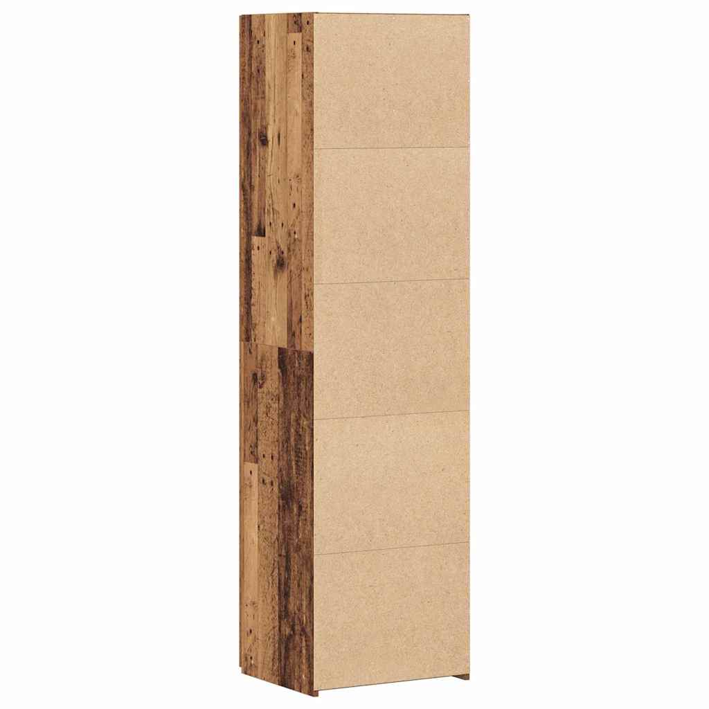 Highboard Gammelt træ 50 x 42,5 x 185 cm Konstrueret træ