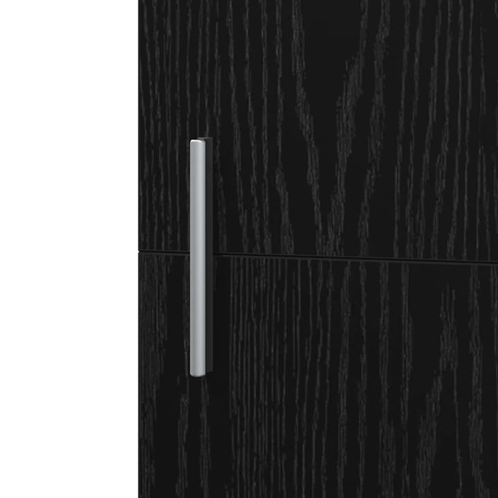 Highboard Sort eg 50 x 42,5 x 185 cm Konstrueret træ
