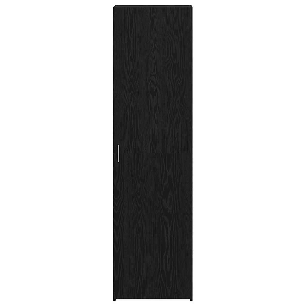 Highboard Sort eg 50 x 42,5 x 185 cm Konstrueret træ