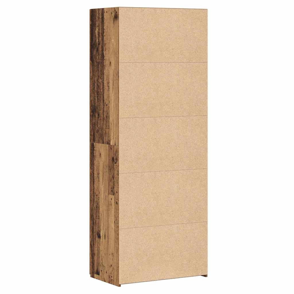 Highboard Gammelt træ 70 x 42,5 x 185 cm Konstrueret træ