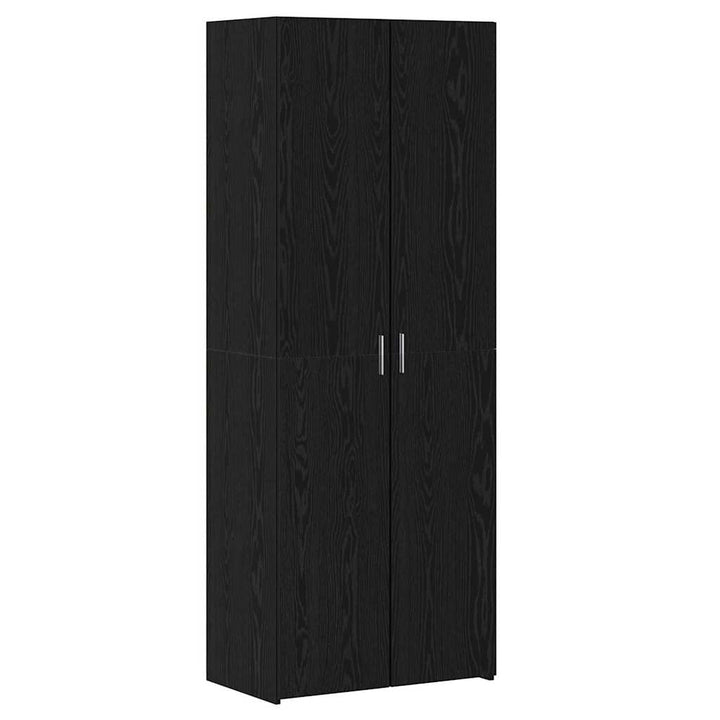 Highboard Sort eg 70 x 42,5 x 185 cm Konstrueret træ