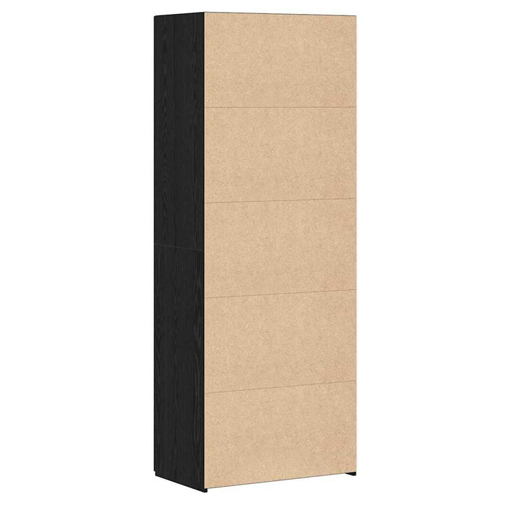 Highboard Sort eg 70 x 42,5 x 185 cm Konstrueret træ