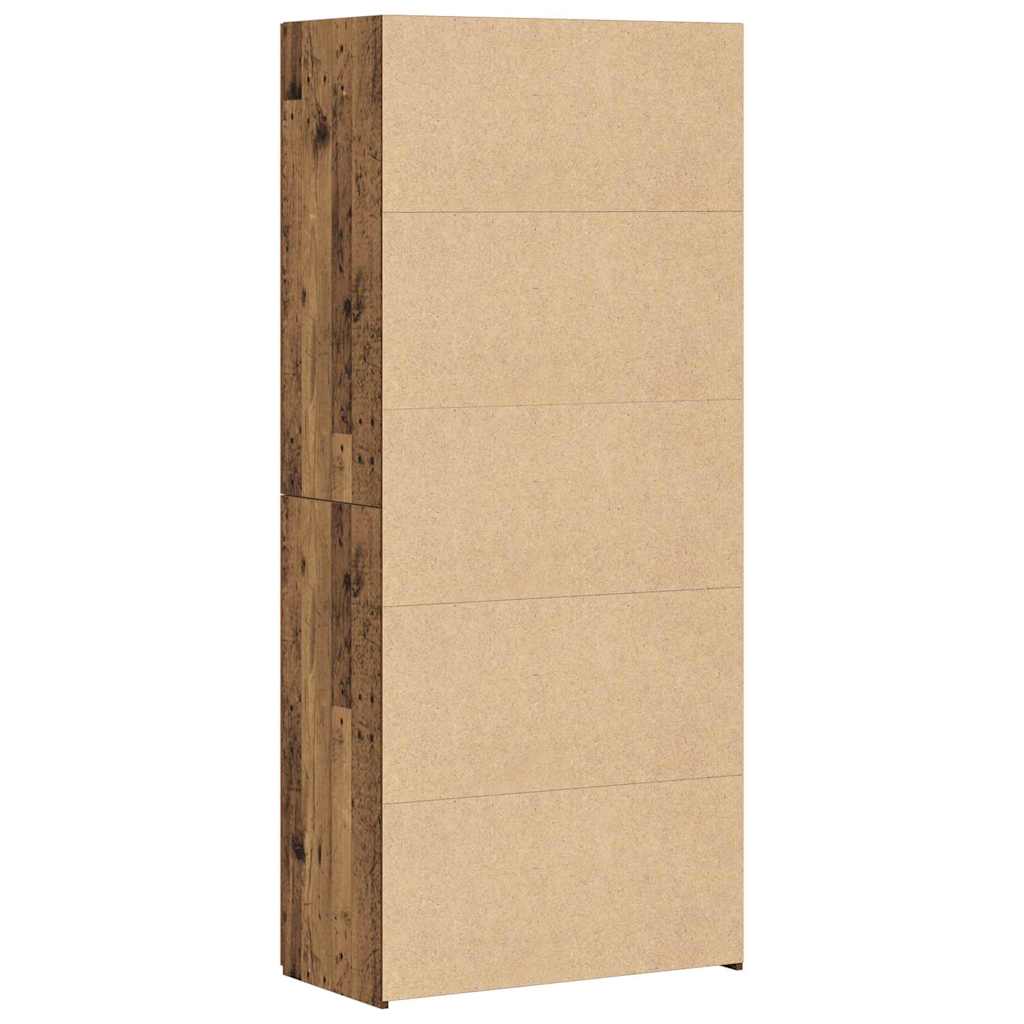 Highboard Gammelt træ 40 x 42,5 x 185 cm Konstrueret træ